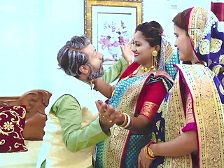 Tharki Burha Sasur Fucks Four Newly Married Daughter in Laws ( Hindi Audio )