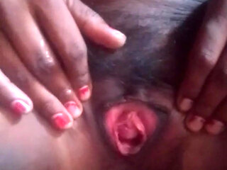 Giving Pleasure to Stepaunty's Pink Pussy