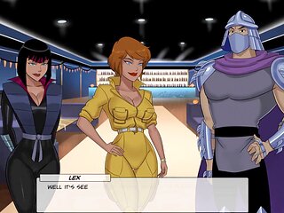 Sexy voice, super heroines, anime