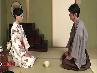 Hot Asian Wife Steamy Night Threesome with Young Lover - Raw JAV Uncen