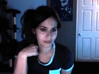 Hottest brunette solo webcam masturbation 2