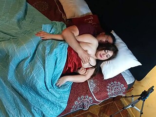 Emma Girls Share Bed and Rough Fuck Her Stepbrother