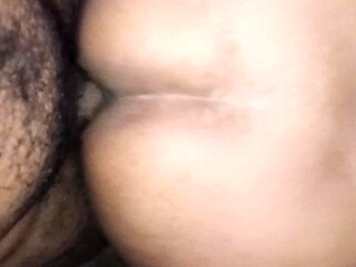 Big ass auntie enjoy sex doggy style