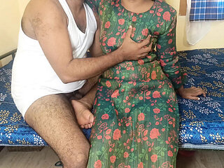 Indian Housewife Pussy Licking - Horny Maid Roleplay with Friend