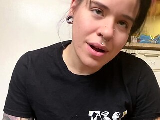 Amateur blondie solo anal masturbation