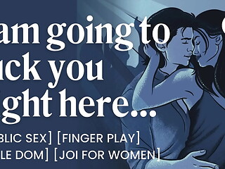 Male Dom Fucks You in a Public Bathroom &ndash_ Dirty Talk &amp_ JOI for Women &ndash_ ASMR Audio Porn &ndash_ Erotic Audio Roleplay for Women