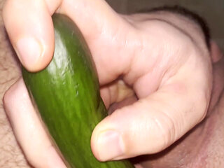 gay is fucking himself in ass and making a handjob with his big cock