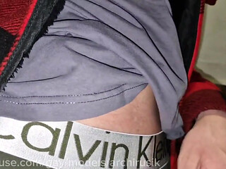 A Random Passerby Sucked My Dick in the Public Toilet of a Shopping Mall and Ate My Cum!