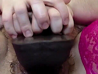 Hot MILF Masturbation Reaction Creamy Hands Orgasm