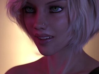 Midnight Paradise by Lewdlab - Deepthroat on the Kitchen Isle 29