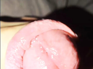 Twink precum then cums