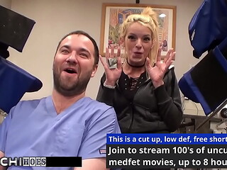 Freshman Gets Mandatory Hitachi Orgasm From Doctor-Tampa - Bella Ink