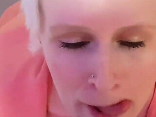 CFNM Blowjob and Cum Swallowing