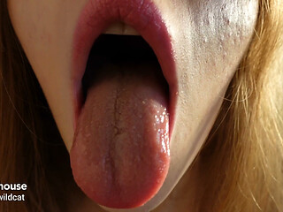 I Am Begging You to Cum on My Tongue