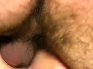 Brunette BBW's big tits get filled with cum