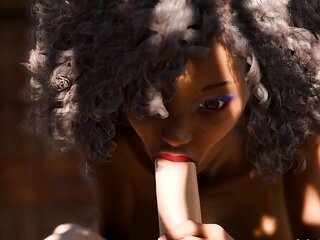 Hot beauty Fatima gets fucked deep in tropical VR paradise