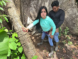 I had sex with my co-worker in the woods