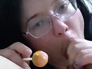 Step Sister Doesn't Know What Tastes Better My Dick or Candy