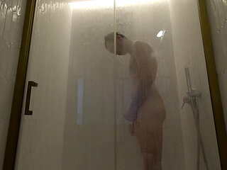me in the shower
