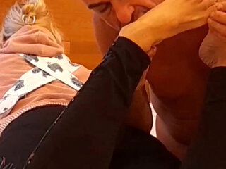 Amateur Blonde Mature Wife Feet and Doggy Style