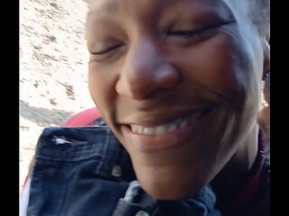 Cutie walking by wanna get in the car and fuck
