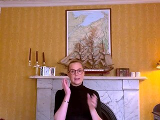 European busty blonde Tarra White masturbating
