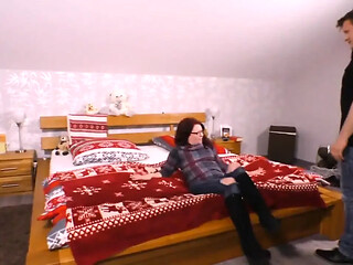 scened mature couple gets it on in the bedroom