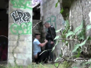French twink fuhckin a police man in exhjib