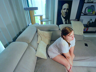 My Quick Masturbating Session Before Going to Work