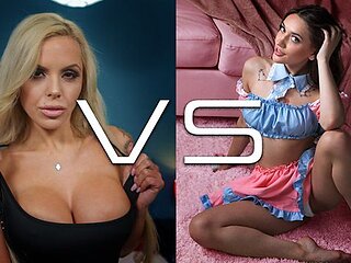 Big tits sex with glamorous Nina Elle and Sera Ryder from The Dick Suckers