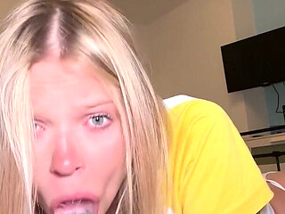 I Tried to Be Quiet Riding This Dildo... I Failed