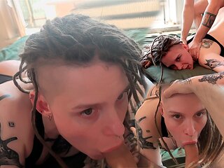 My Roommate Pinned Me Down and Use as His Fucktoy After a Good Blowjob!