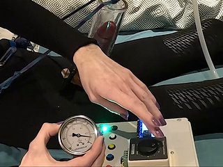 Dynamic Penis Pumping. Automatic cock pump. HomeMade