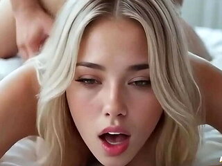 AI Virtual Sex: Step Sister Big Ass Anal Fuck and Pussy Orgasm at Home