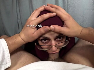 Arab HouseWife Mia Niqab Blowjob Compilation 1
