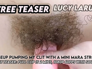 &quot_Closeup Pumping My Clit With A Mini Mara Stroker&quot_