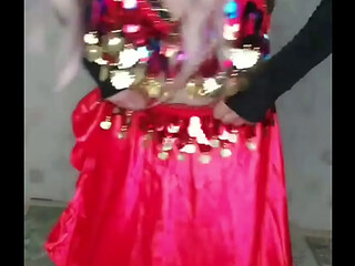 Naughty Belly Dancer Hot Moves White Body