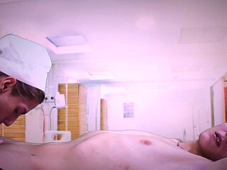 Hospital: doctor and patient