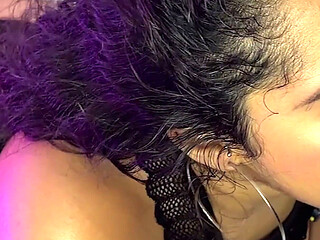 Brunette in Lingerie Gets Cumshot in Her Mouth and Ass