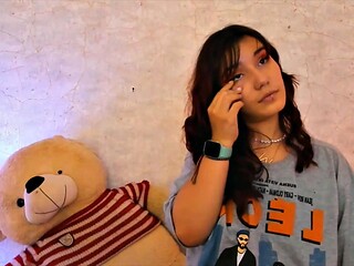 Horny Latina in Glasses Refuses Sexual Webcam Request