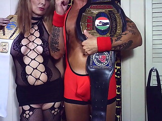 BEHIND THE SCENES OF PORN SHOOT MAN VS WOMEN MATCH HEAD SCISSORS &amp_ BOSTON CRAB MATCH 2 MATCHES PLUS HOT BLOWJOB