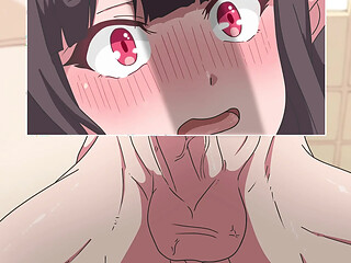 Shadow of the Penis Falls on Face in 4K Hentai Anime Sex