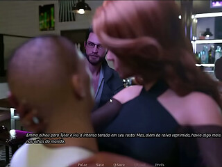 boundaries of morality- dancando e procando em jogo de casal no bar