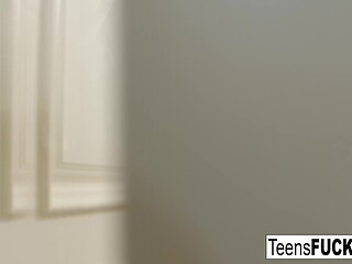 Lucky guy gets to fuck two hot Russian teens