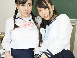 Lesbian Showtime (Schoolgirls Edition) - Japanese Rezu Voyeur