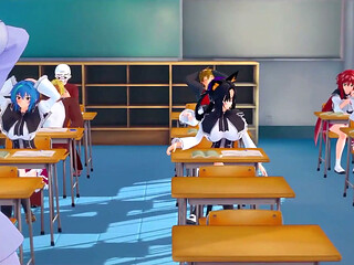 Koneko Remembers Last Night Fuck  Hs Dxd Ntr Madness 6