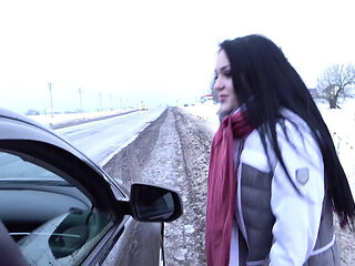 Kiara Gold Anal Slut Fucked Hard in Doggy Style - Big Booty Brunette Takes Rough Anal