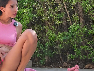 Desperation Pissing in Workout Time