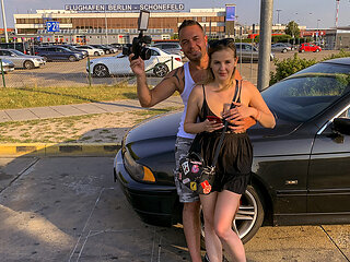 Hot airport fuck with a busty Candy Alexa - Hitzefrei