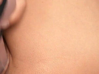 Pussy Fucking Close up with Dildo on Back